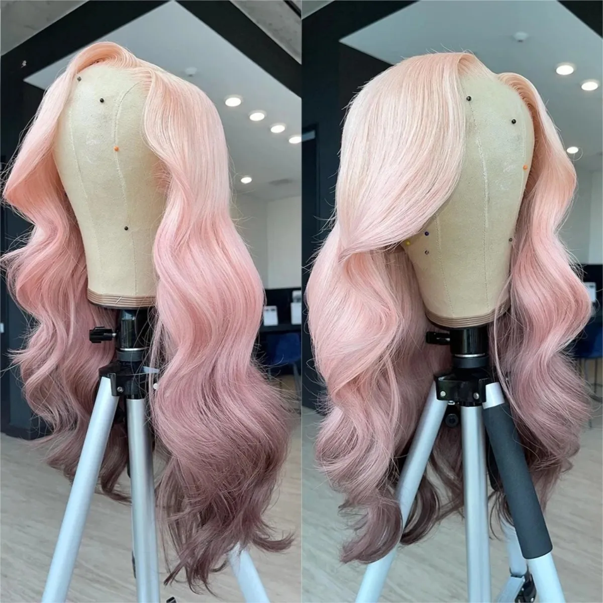Lace Front Glueless Body Wave Pre Plucked 13X6 Glueless Wigs For Women