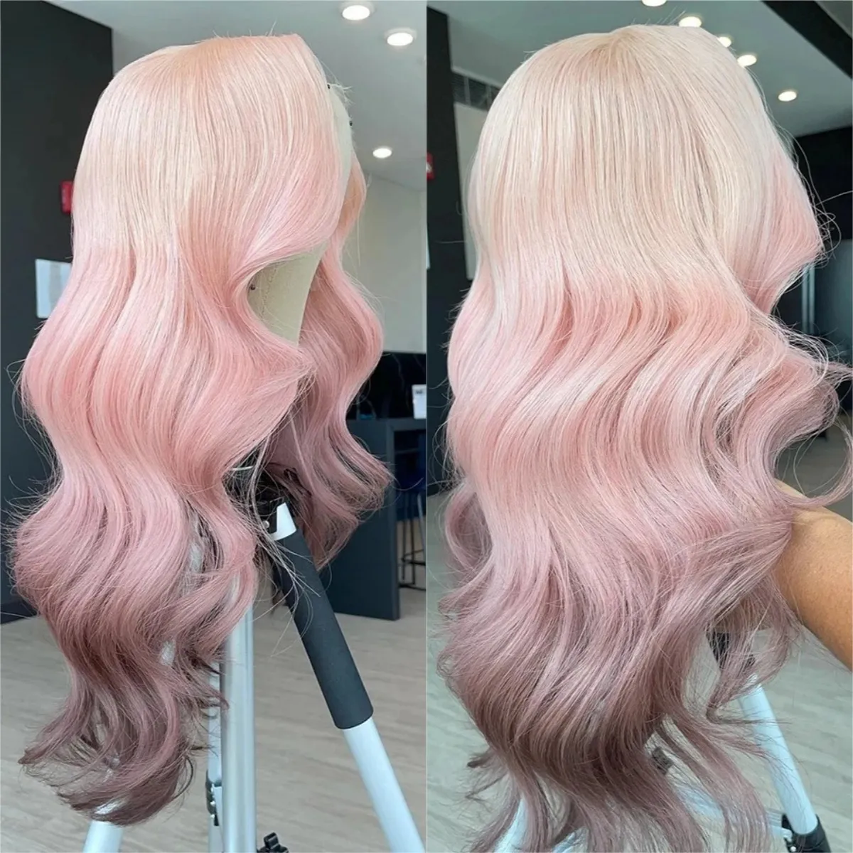Lace Front Glueless Body Wave Pre Plucked 13X6 Glueless Wigs For Women