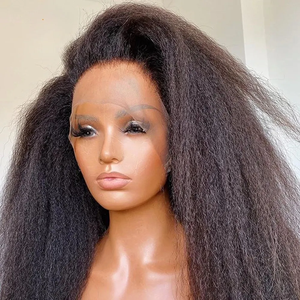 Human Hair Lace Front Hd Lace Glueless Straight Glueless Wigs For Women
