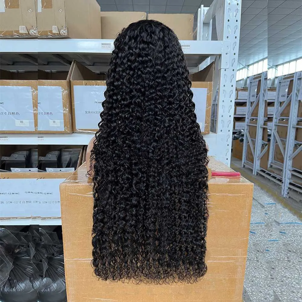Human Hair Lace Front Straight Black Lace Front Wigs For Women